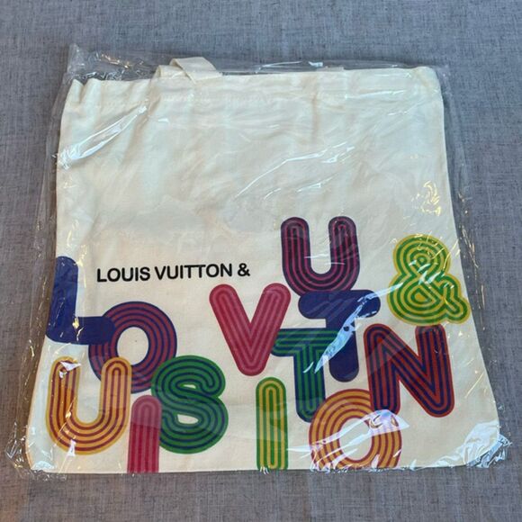 Louis Vuitton Limited Edition Canvas Eco Tote City Tote Purse Bag NEW!! - Picture 9 of 9